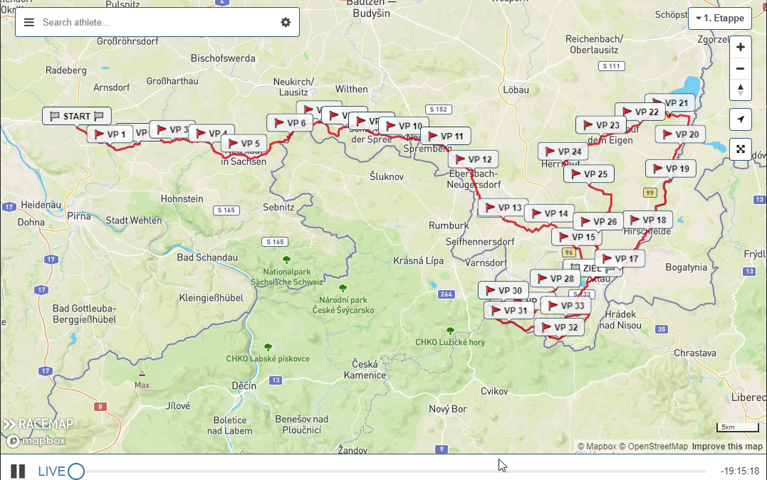Ultralauf 8.0 | Live-Tracking