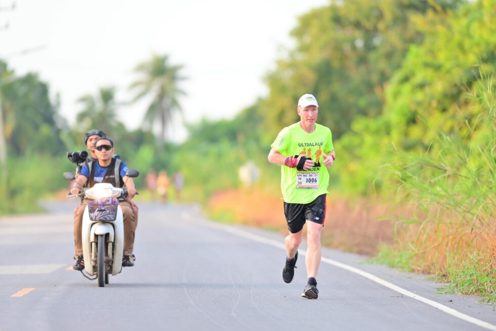 Ultraläufer Pierre Wellhöfer in Lop Buri, Thailand
